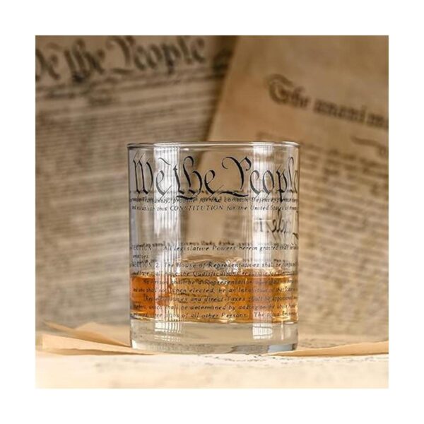 Greenline Goods Vasos de whisky Constitución de los