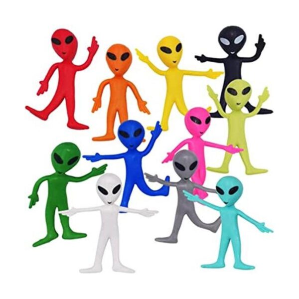 ArtCreativity Figuras alienígenas flexibles juego de 12_1