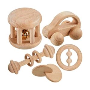 Juguetes Montessori de madera para bebés de 0 a 6 a 12_1