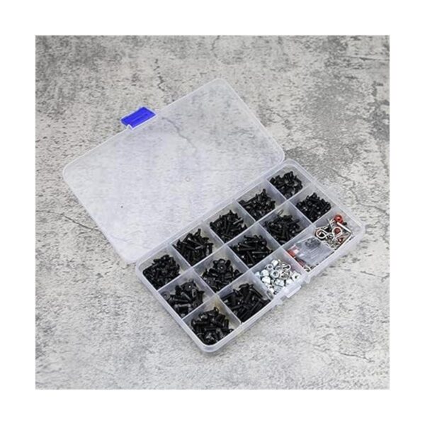 Juego de 510 tornillos universales de control remoto