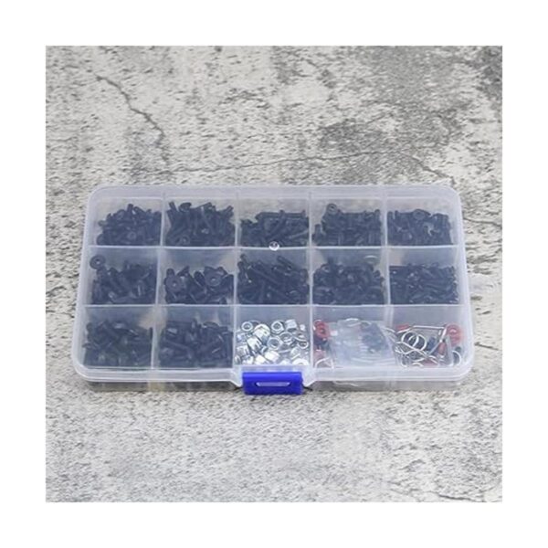 Juego de 510 tornillos universales de control remoto