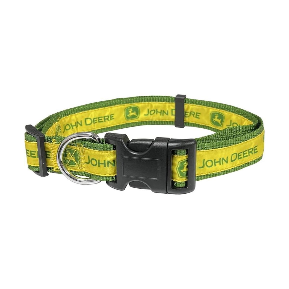 John Deere Collar de perro mediano para perros y gatos