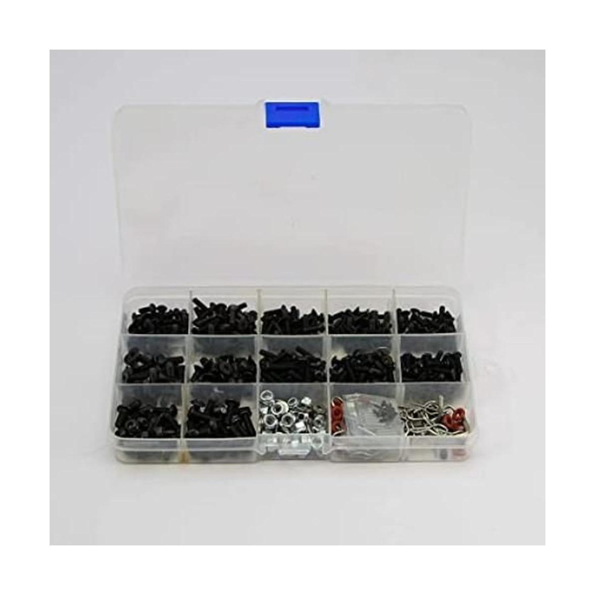 Juego de 510 tornillos universales de control remoto