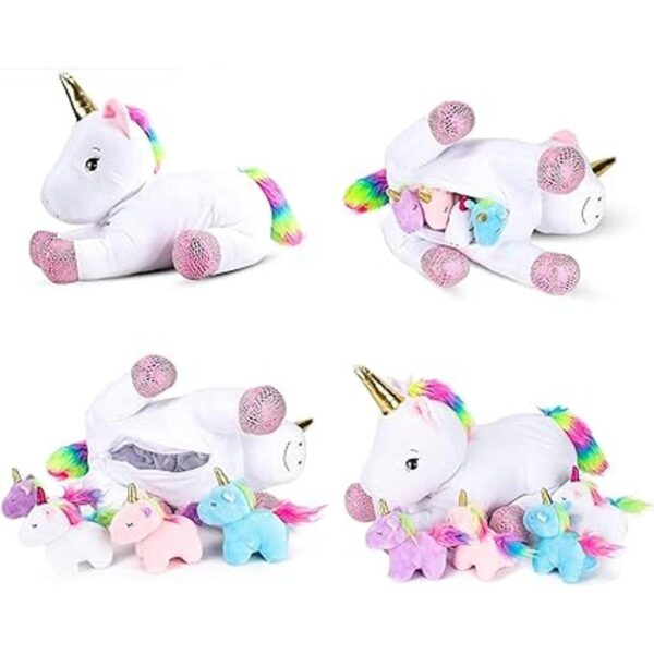 Animales de peluche de unicornio de 16 pulgadas regalos_2