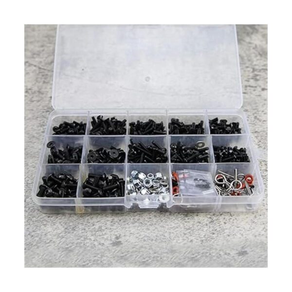 Juego de 510 tornillos universales de control remoto