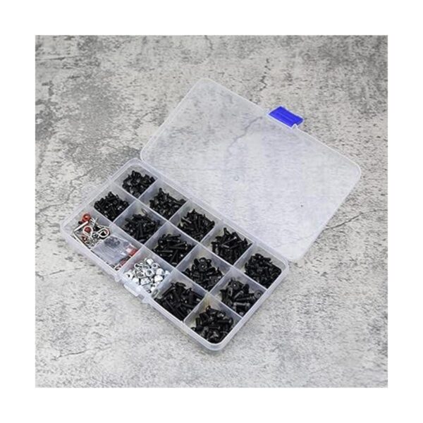 Juego de 510 tornillos universales de control remoto
