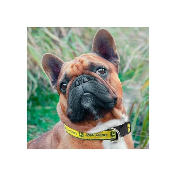 John Deere Collar de perro mediano para perros y gatos