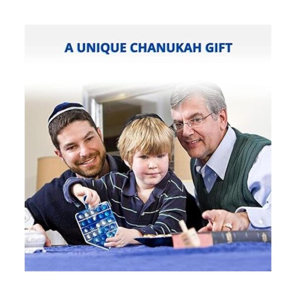 Hanukkah Poppit Dreidel Pop Fidget Toy Chanukah Party