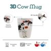 Taza de café de animales 3D Vaca_4