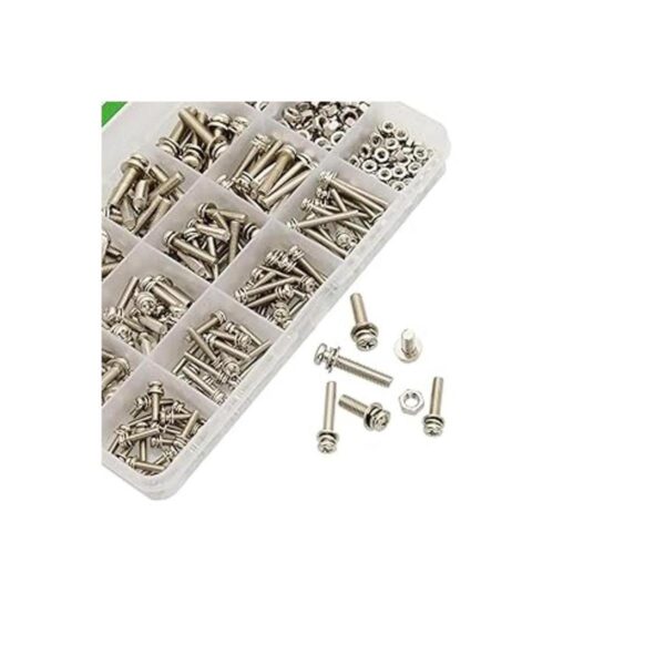 Juego surtido de tornillos de cabeza plana M3 M4 M5_3