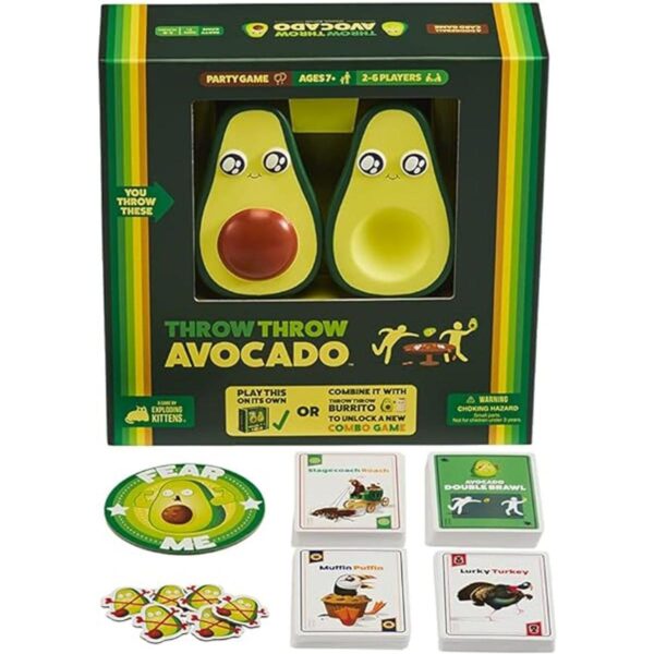 Throw Throw Avocado por Exploding Kittens Una secuela del_2