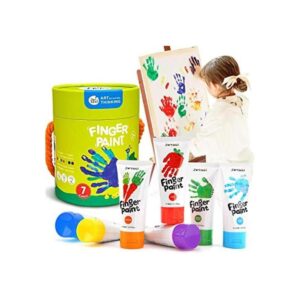 Jar Melo Pinturas seguras para los dedos para niños_1