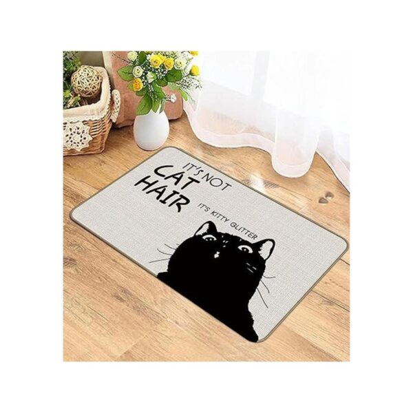 Its Not Cat Hair Its Kitty Felpudo decorativo para_2