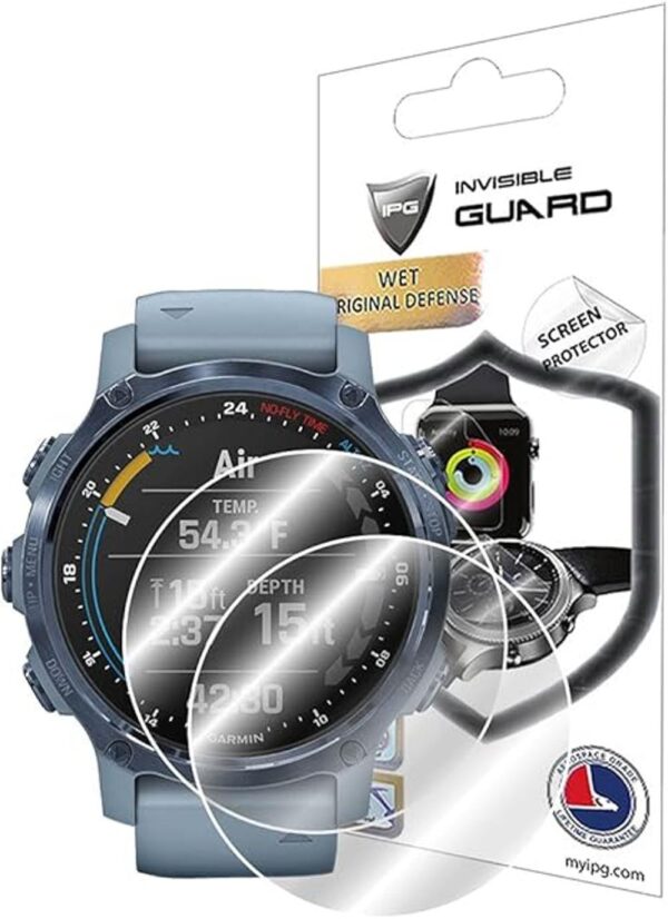 IPG Garmin Descent Mk2S Protector de pantalla de reloj de_1