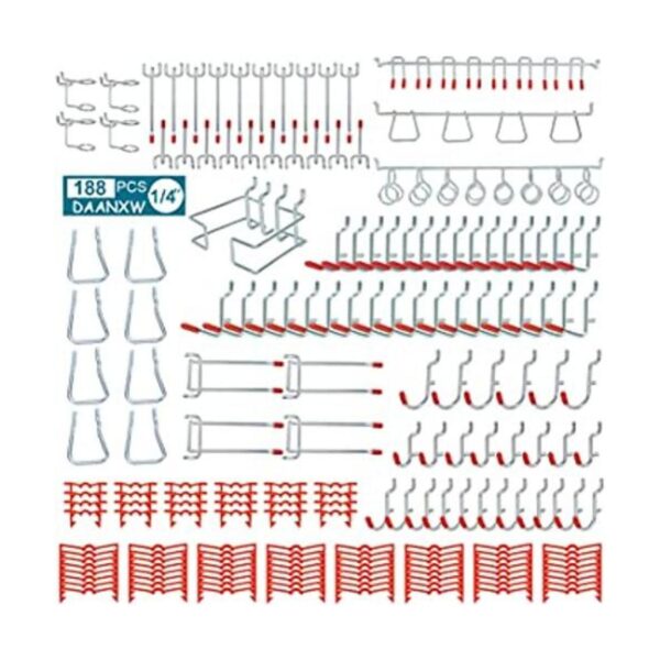 Kit organizador de accesorios de tablero de clavijas de_1