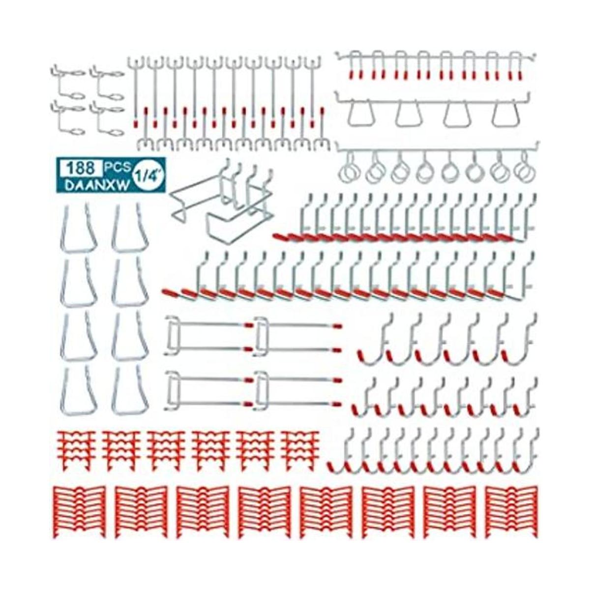 Kit organizador de accesorios de tablero de clavijas de