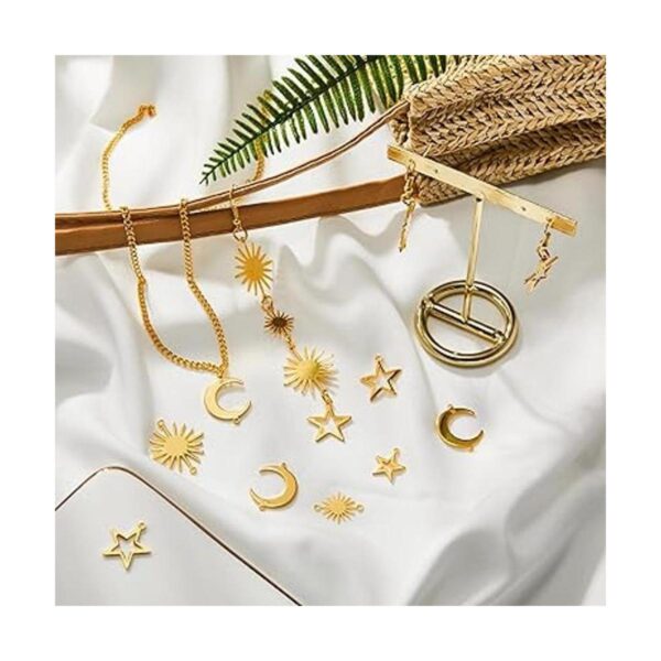 45 piezas de abalorios de estrella para hacer joyas
