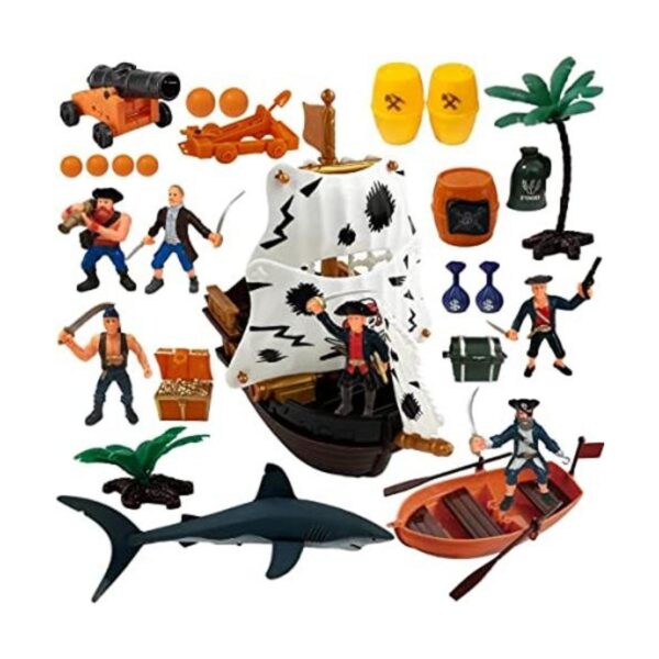 ArtCreativity Juego de figura de acción pirata juego de_1