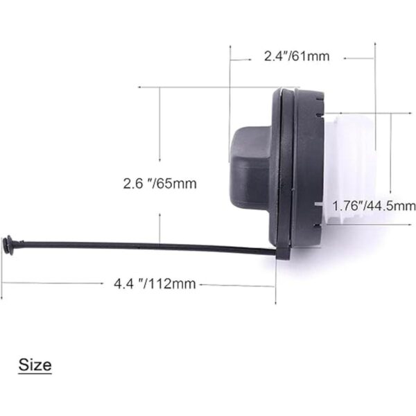 Tapa del depósito de combustible compatible con Honda_2