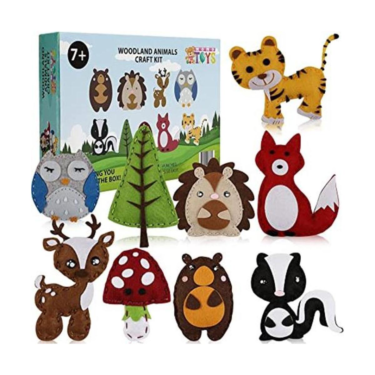 Kit de costura para niños de 8 a 12 años aumenta la