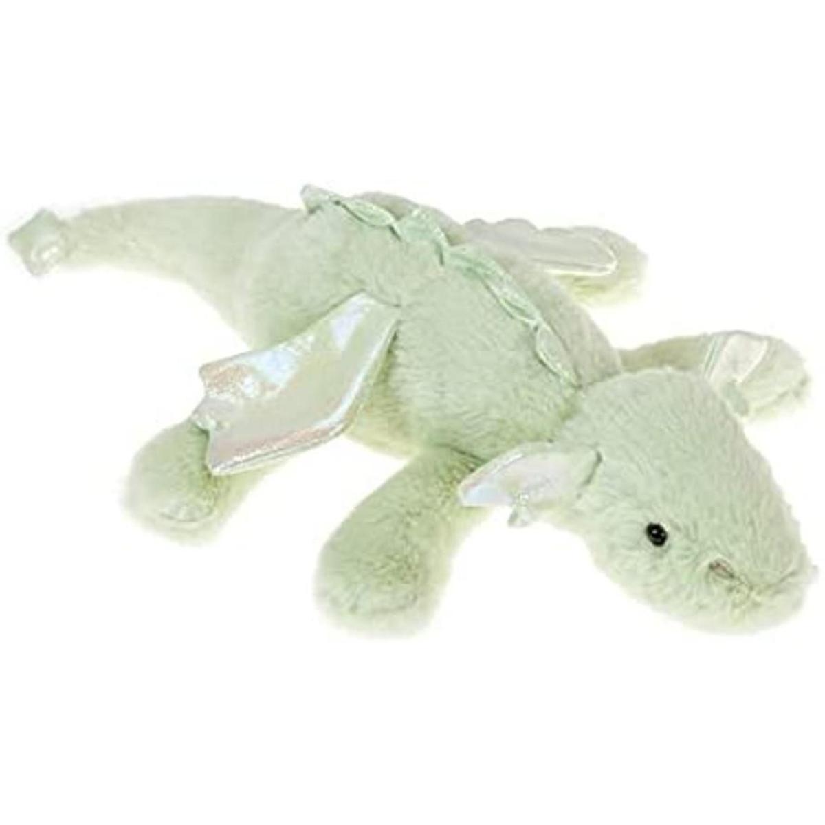 Apricot Lamb Juguetes de peluche verde dragón acostado