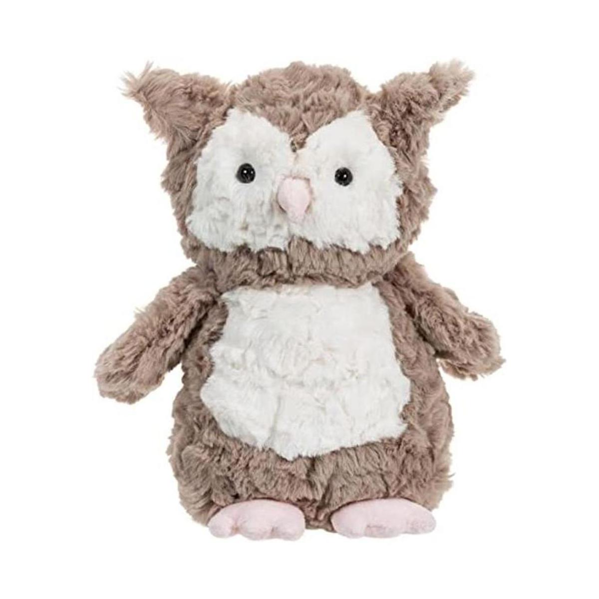 Apricot Lamb Juguetes de peluche marrón búho peluche suave