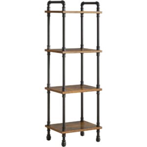 IBUYKE Estantería industrial para escalera estante de_1