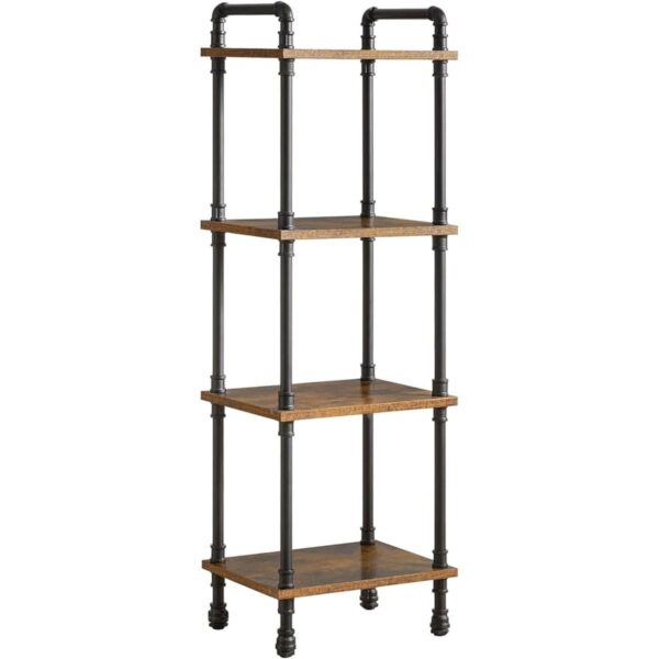 IBUYKE Estantería industrial para escalera estante de_1