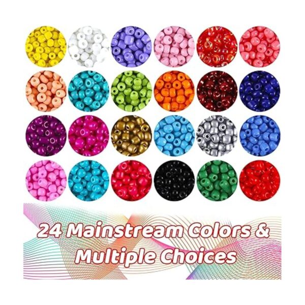 Kit de fabricación de pulseras de cuentas 3800 cuentas de_2