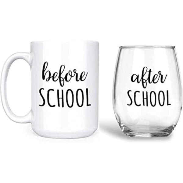 Juego de regalo para profesores antes y después de la