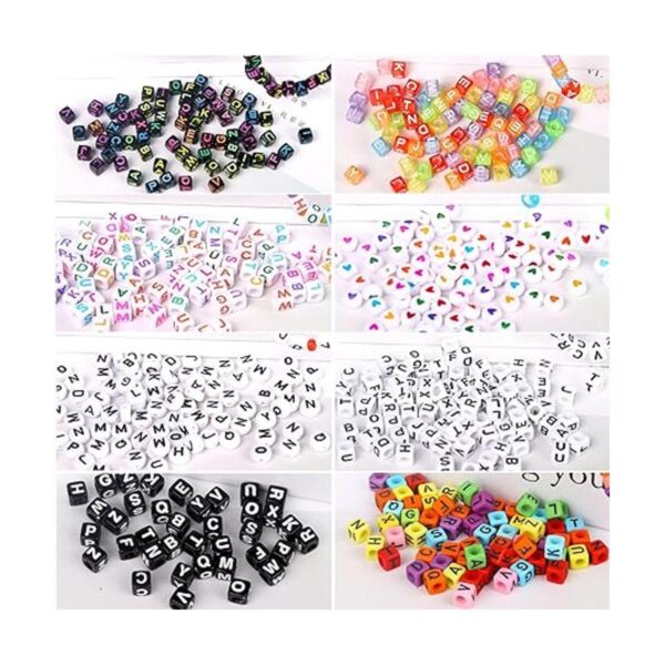 Kit de fabricación de pulseras de cuentas 3800 cuentas de_3