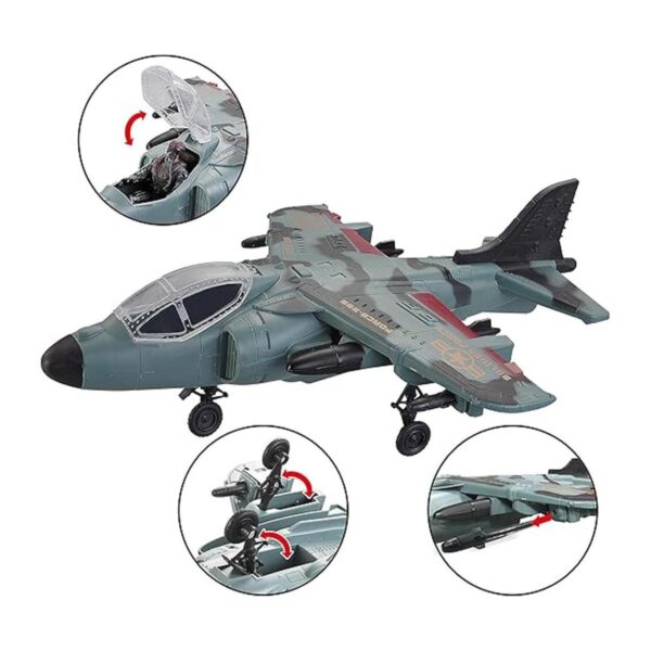 JOYIN Juego de juguetes militares juguete de avión