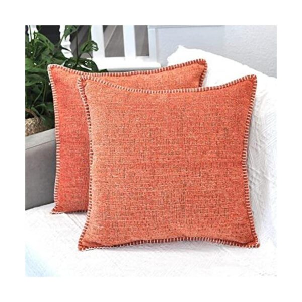 Juego de 2 fundas de almohada de felpilla texturizadas de