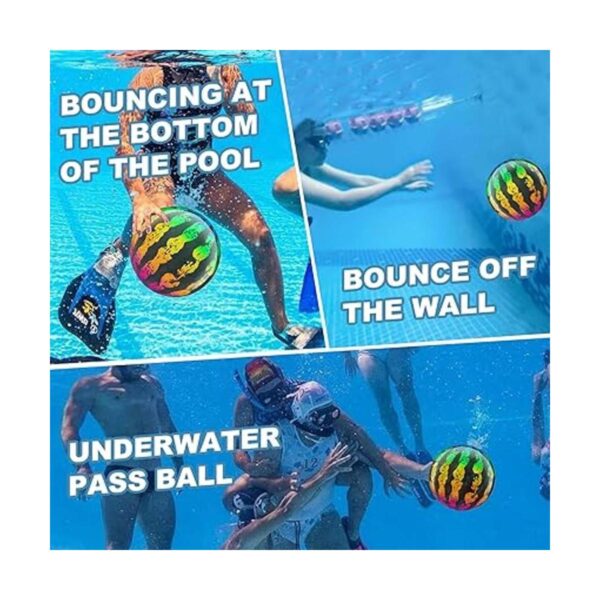 KXCOFTXI Bola de piscina 9 en bola de agua de sandía con_2