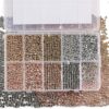 Incraftables 3000 cuentas espaciadoras para hacer
