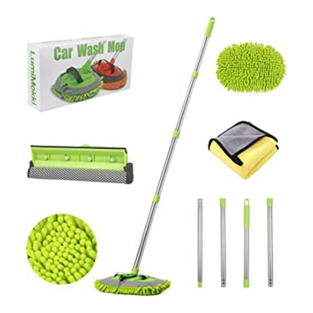 Kit de fregona de lavado de coches de 62 pulgadas cepillo