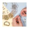 Incraftables 600 cuentas espaciadoras para hacer pulseras