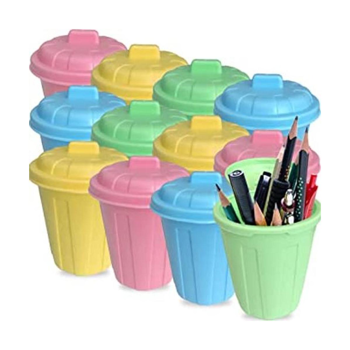 ArtCreativity Juego de mini cubos de basura de 5 pulgadas
