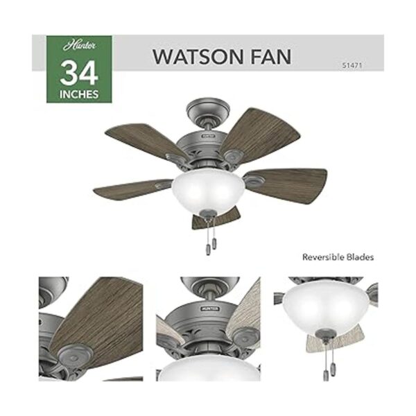 Hunter Fan Company 51471 Watson Ventilador de techo 34_2