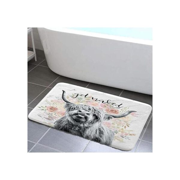 JAWO Get Naked Alfombra de baño antideslizante para baño_2