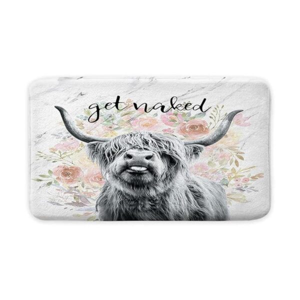 JAWO Get Naked Alfombra de baño antideslizante para baño_1