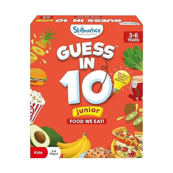 Juego de cartas Skillmatics Guess in 10 Junior La_1