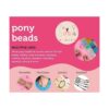 Incraftables Cuentas de poni para hacer pulseras de 0.354