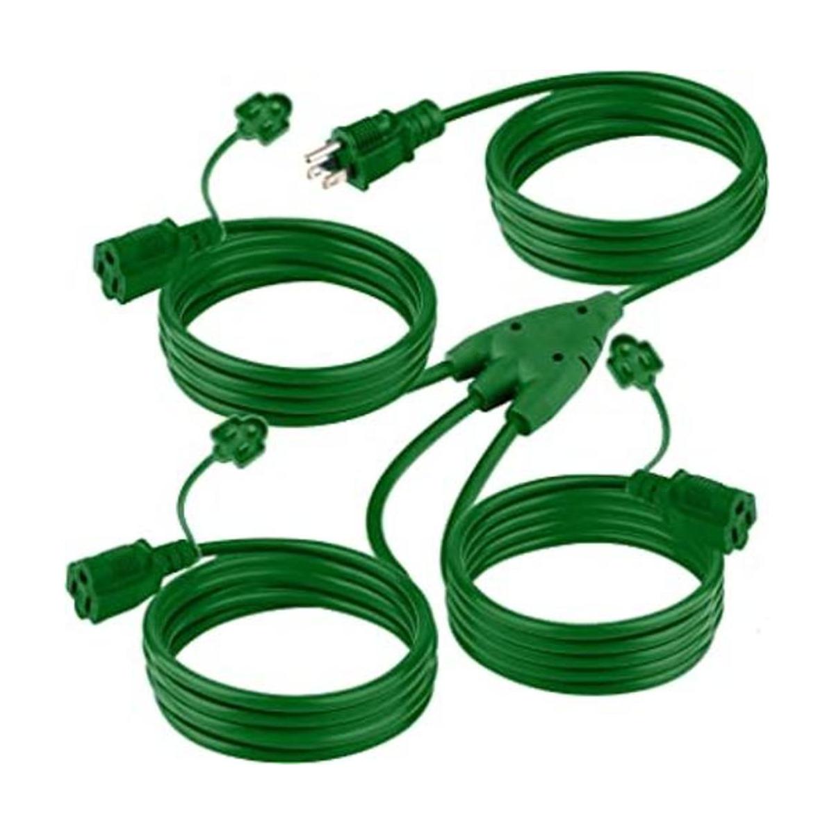 Kasonic Cable de extensión de 1 a 3 divisores total de