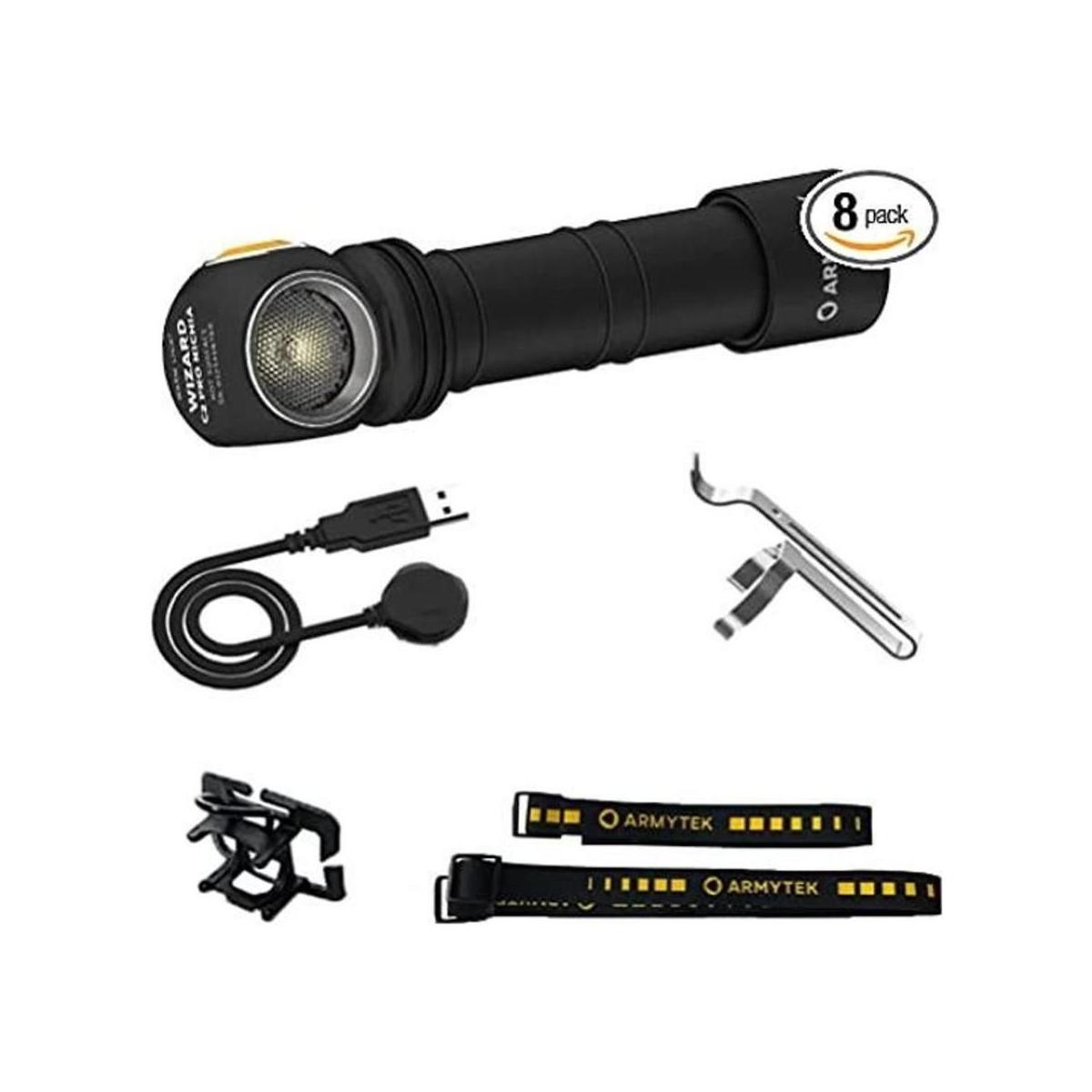Armytek Wizard C2 Pro Nichia Faro LED cálido de 1600 lm