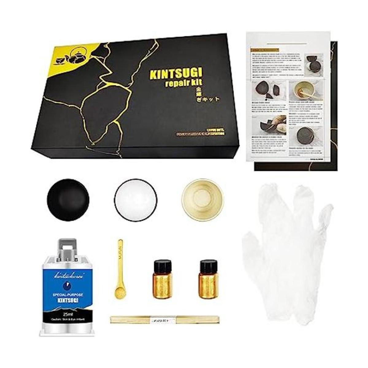 Kit de reparación Kintsugi repara tu cerámica