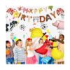 Juego de fiesta de cumpleaños de animales de granja telón_6