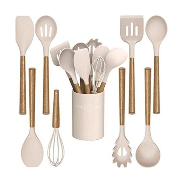 Juego de utensilios de cocina de silicona 9 piezas