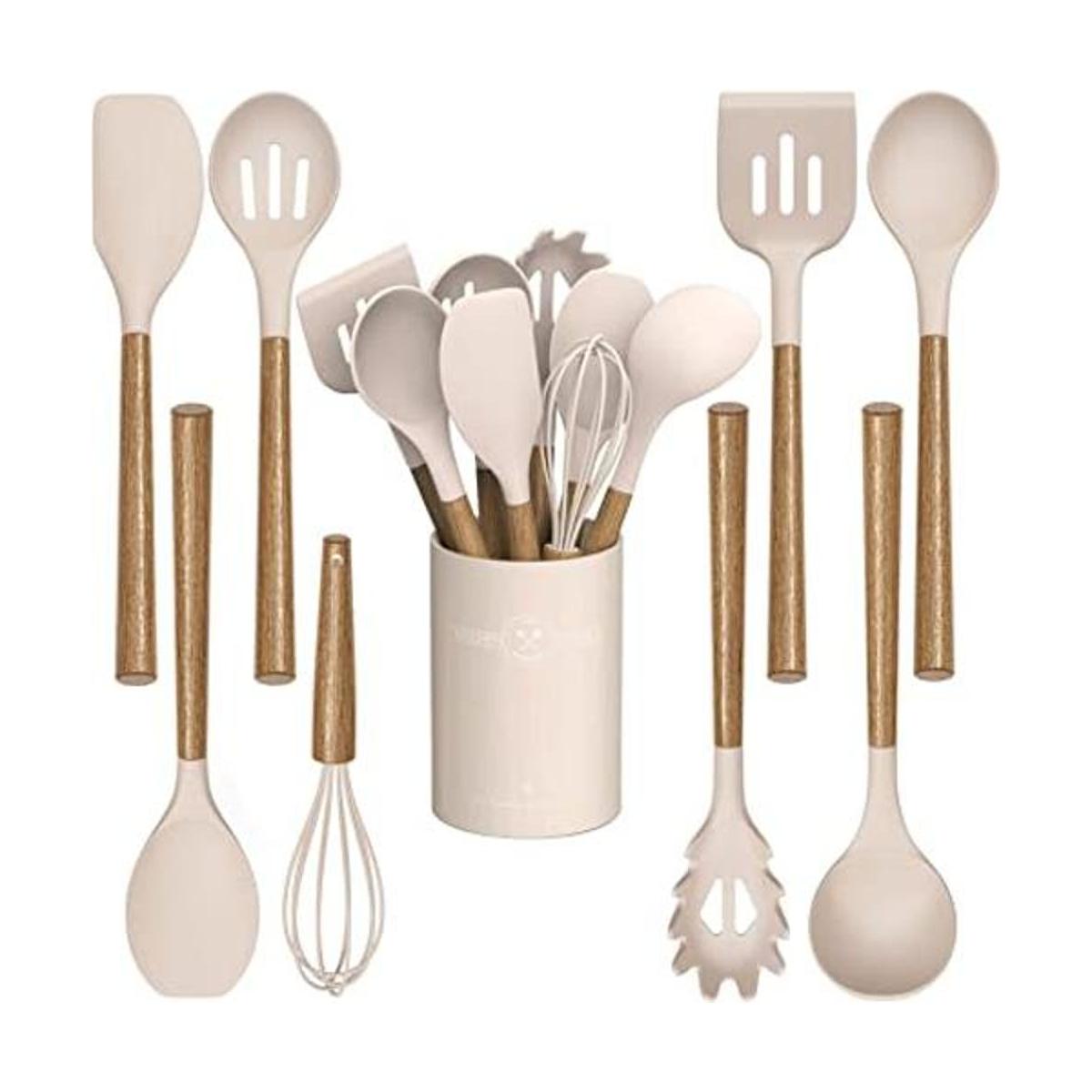 Juego de utensilios de cocina de silicona 9 piezas