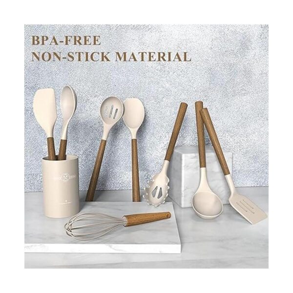 Juego de utensilios de cocina de silicona 9 piezas
